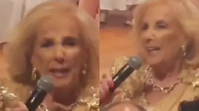 Mirtha Legrand emocionada Mirtha Legrand emocionada