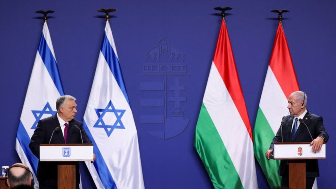 Netanyahu aplaude la salida de Hungría de la CPI en su visita a Budapest