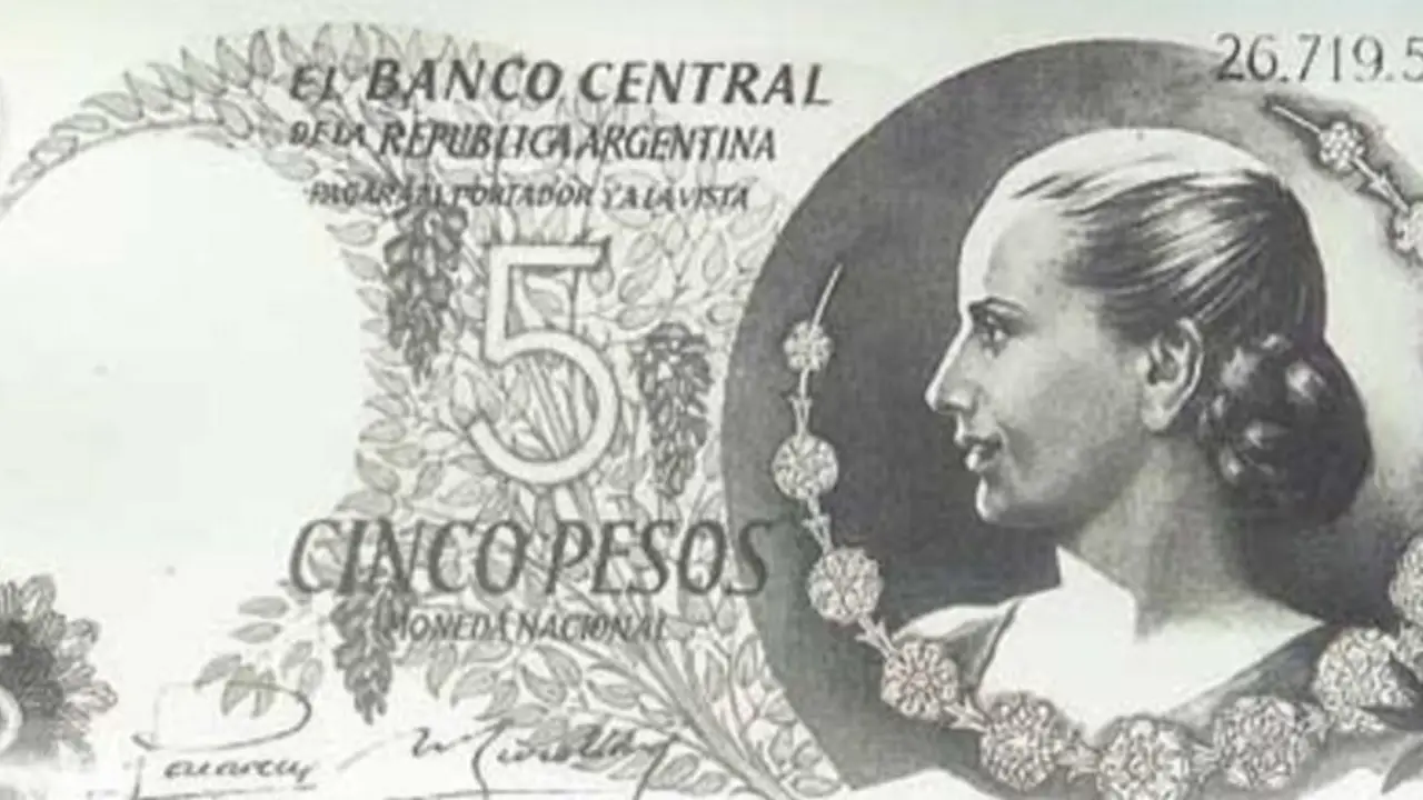 El billete de Evita que el golpe del '55 creyó destruir, pero estuvo más de 50 años escondido: apareció detrás de un mueble y forma parte del diseño actual