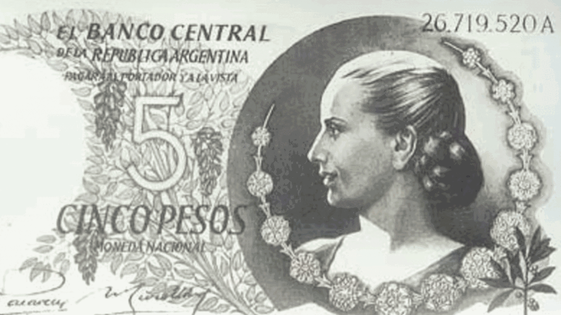 El billete de Evita que el golpe del '55 creyó destruir, pero estuvo más de 50 años escondido: apareció detrás de un mueble y forma parte del diseño actual El billete de Evita que el golpe del '55 creyó destruir, pero estuvo más de 50 años escondido: apareció detrás de un mueble y forma parte del diseño actual