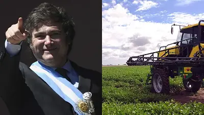 Javier Milei y Campo Javier Milei y Campo