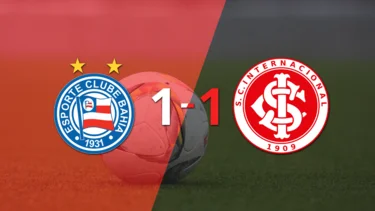 Bahia e Internacional igualaron 1 a 1