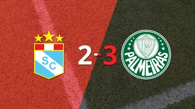Con un gol agónico, Palmeiras derrotó 3-2 a Sporting Cristal en un partidazo Con un gol agónico, Palmeiras derrotó 3-2 a Sporting Cristal en un partidazo