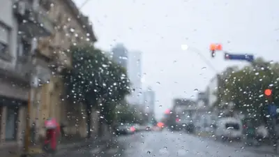 Lluvia en Rosario. Lluvia en Rosario.