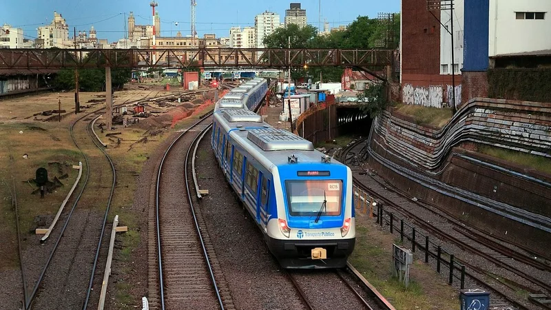 Línea del tren Sarmiento