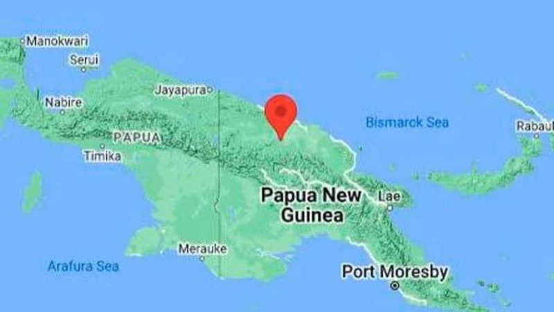 Un fuerte terremoto sacudió a la isla de Papúa Nueva Guinea
