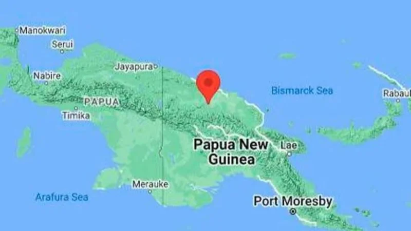 Un fuerte terremoto sacudió a la isla de Papúa Nueva Guinea