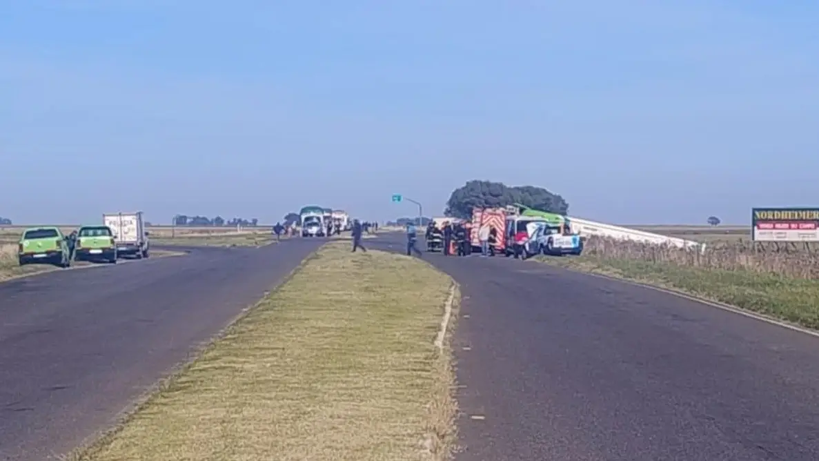 La zona del trÃ¡gico accidente que dejÃ³ al menos cuatro muertos en la ruta 51. 