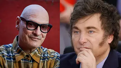 Carlos Belloso y Javier Milei Carlos Belloso y Javier Milei