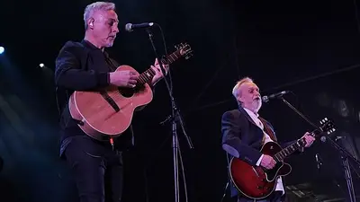 Qué dijo David Lebón en el reencuentro de Serú Girán en el Quilmes Rock. Serú Girán el homenaje en el Quilmes Rock 2025. Qué dijo David Lebón en el reencuentro de Serú Girán en el Quilmes Rock. Serú Girán el homenaje en el Quilmes Rock 2025.