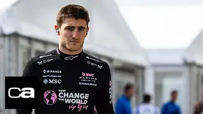 Jack Doohan en el paddock de la F1. Jack Doohan en el paddock de la F1.