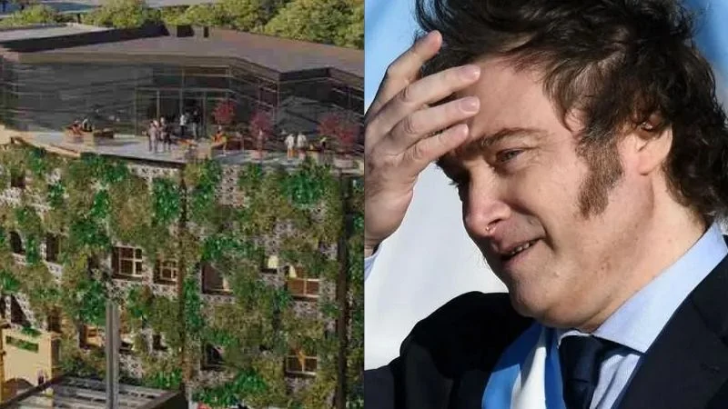 Mega shopping inauguran Buenos Aires crisis económica Argentina Javier Milei
