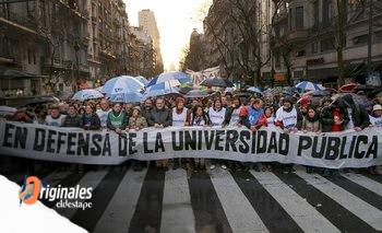 En la calle y el Congreso: los universitarios van con todo contra la destrucción de Milei | Universidades
