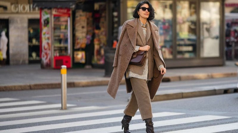 Moda tapado de piel
