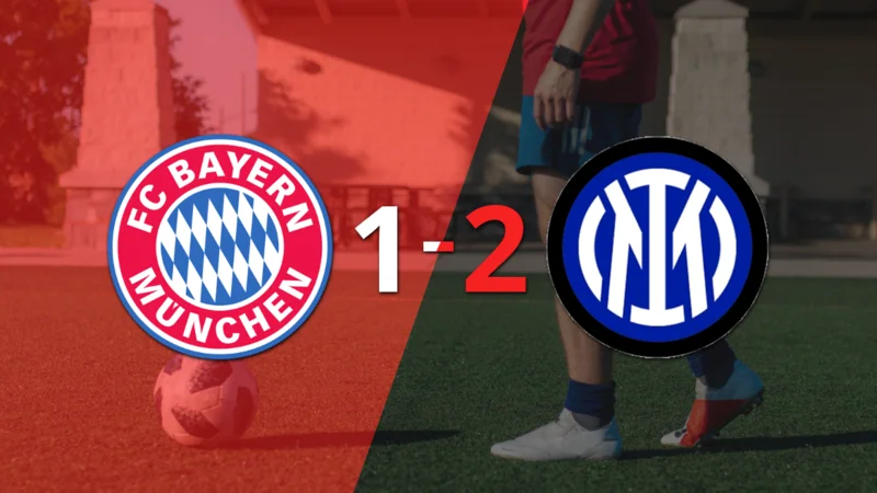 Con un gol agónico, la ventaja del duelo de ida se la llevó Inter