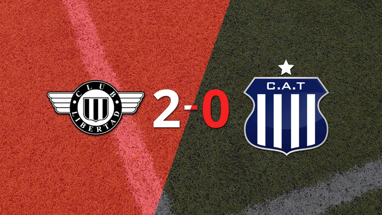Talleres cayó derrotada ante Libertad por 2-0