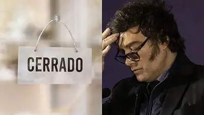 Histórico local cierra Argentina Crisis económica Javier Milei Histórico local cierra Argentina Crisis económica Javier Milei