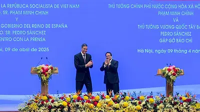 Vietnam y España destacan la importancia del libre comercio ante los aranceles de Trump Vietnam y España destacan la importancia del libre comercio ante los aranceles de Trump