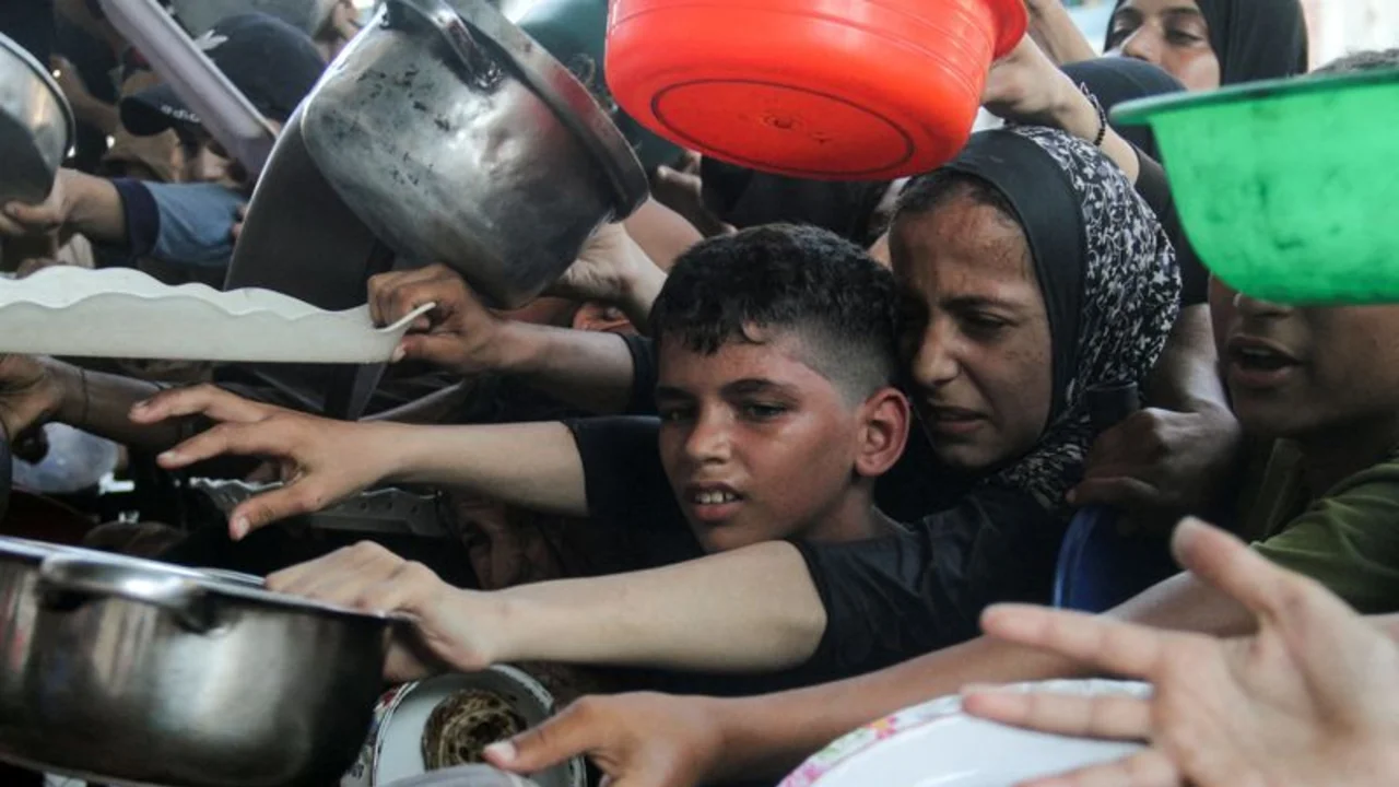 Más de 5 mil niños fueron tratados por desnutrición en Gaza en mayo, según UNICEF