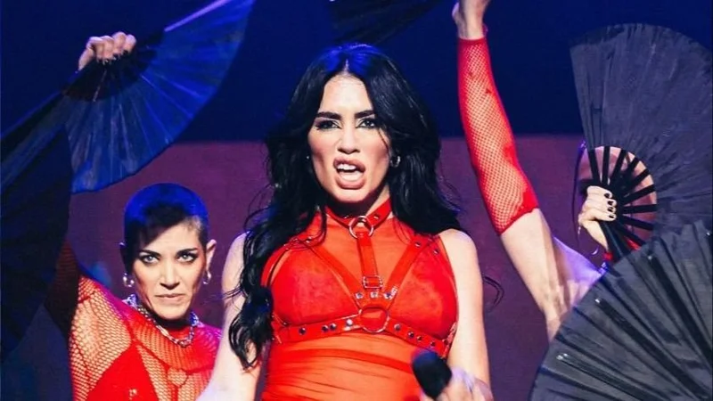Lali en vivo.
