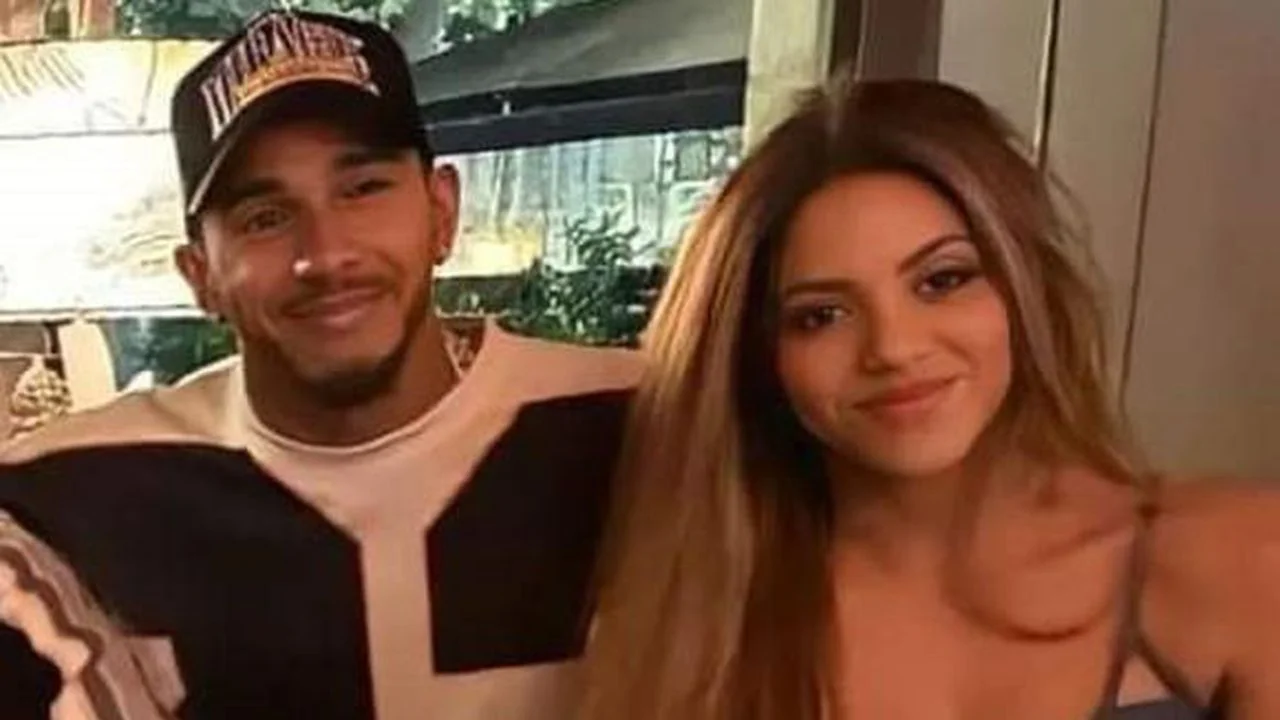Lewis Hamilton y Shakira.