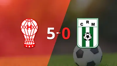 Huracán le pasó por encima 5-0 a Racing (U) Huracán le pasó por encima 5-0 a Racing (U)