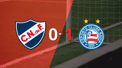 Erick Pulga le dio la victoria a Bahia ante Nacional Erick Pulga le dio la victoria a Bahia ante Nacional