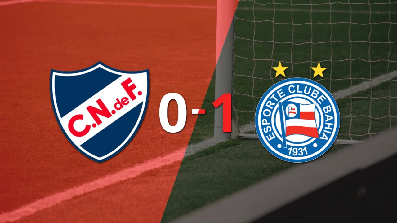 Erick Pulga le dio la victoria a Bahia ante Nacional