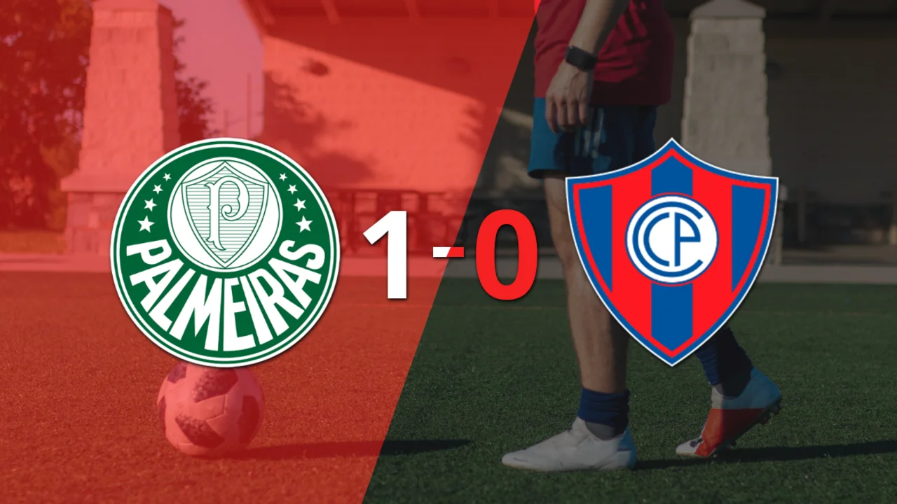 Cerro Porteño no pudo con Palmeiras y cayó 1-0