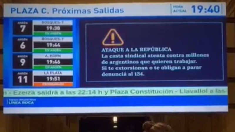 "Ataque a la República": la provocación del Gobierno en los trenes contra el paro general