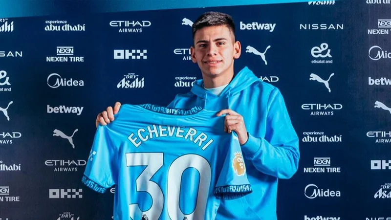 River Plate, Claudio Echeverri, Manchester City, Diablito Echeverri