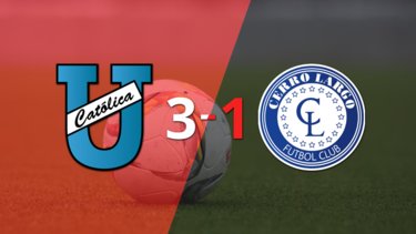 Doblete de Ismael Díaz en el triunfo 3-1 de U. Católica (E) frente a Cerro Largo