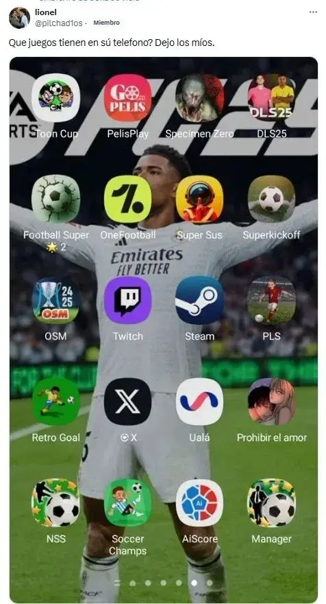 Juegos en el celular