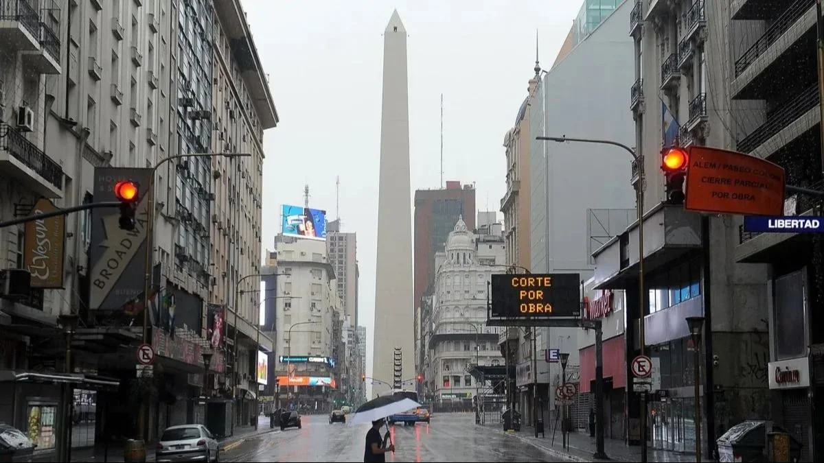 Cuándo va a dejar de llover en Buenos Aires.