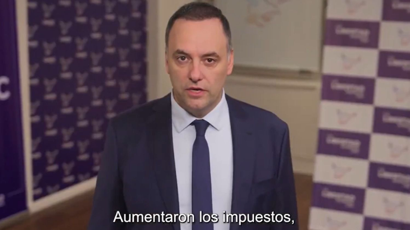 Milei apoyó a Adorni de cara a las elecciones: “Es mi voz en la Ciudad”