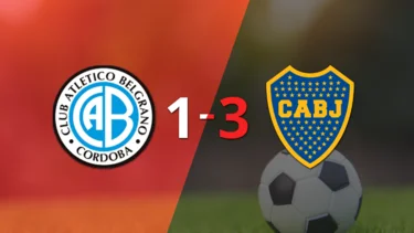 Con una actuación sobresaliente, Boca Juniors aseguró una victoria por 3 a 1 contra Belgrano
