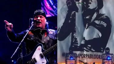 Emoción en el rock por el homenaje a Pablo Grillo: "Justicia"
