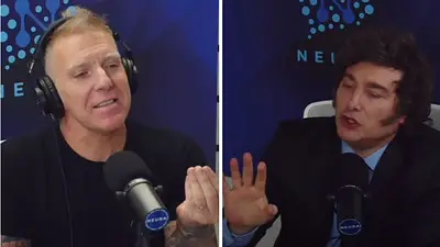 El tenso momento entre Milei y Fantino al aire: "Como a mí se me canta" El tenso momento entre Milei y Fantino al aire: "Como a mí se me canta"