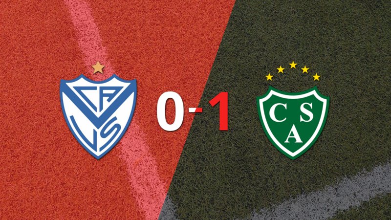 Con gol de Franco Frías, Sarmiento se impuso 1 a 0 ante Vélez