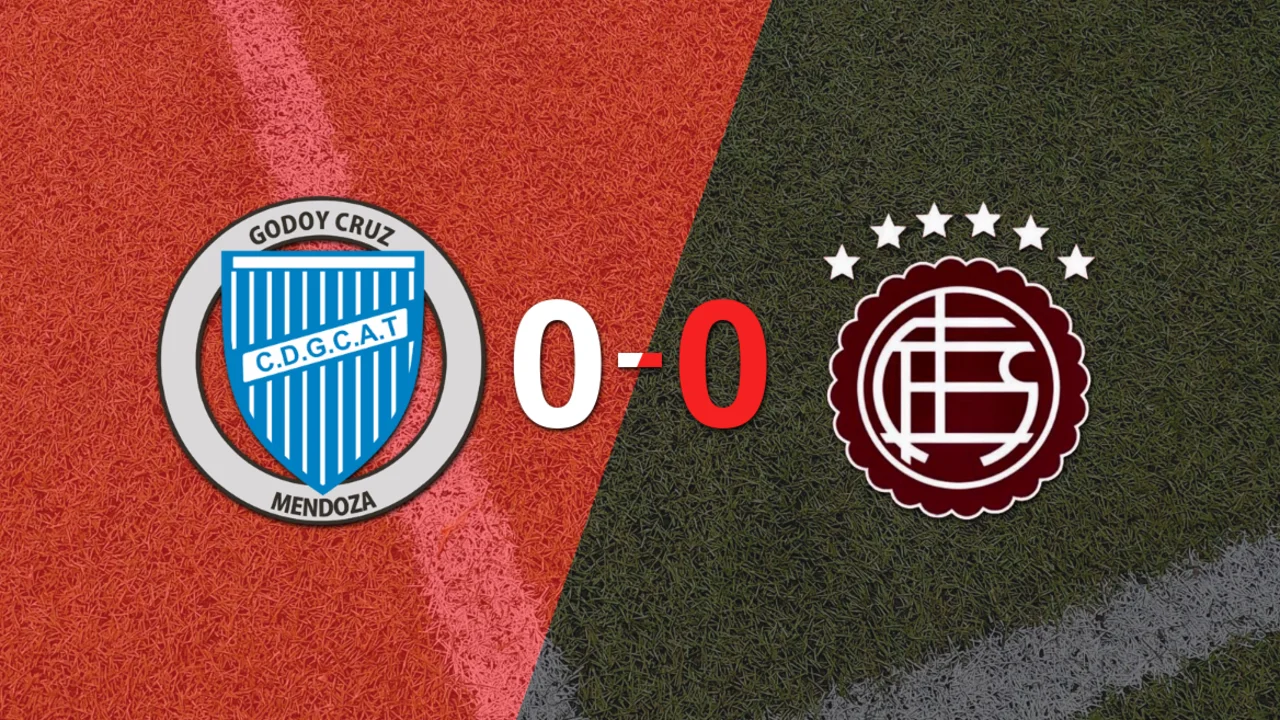 Godoy Cruz y Lanús no se hicieron daño y empataron sin goles