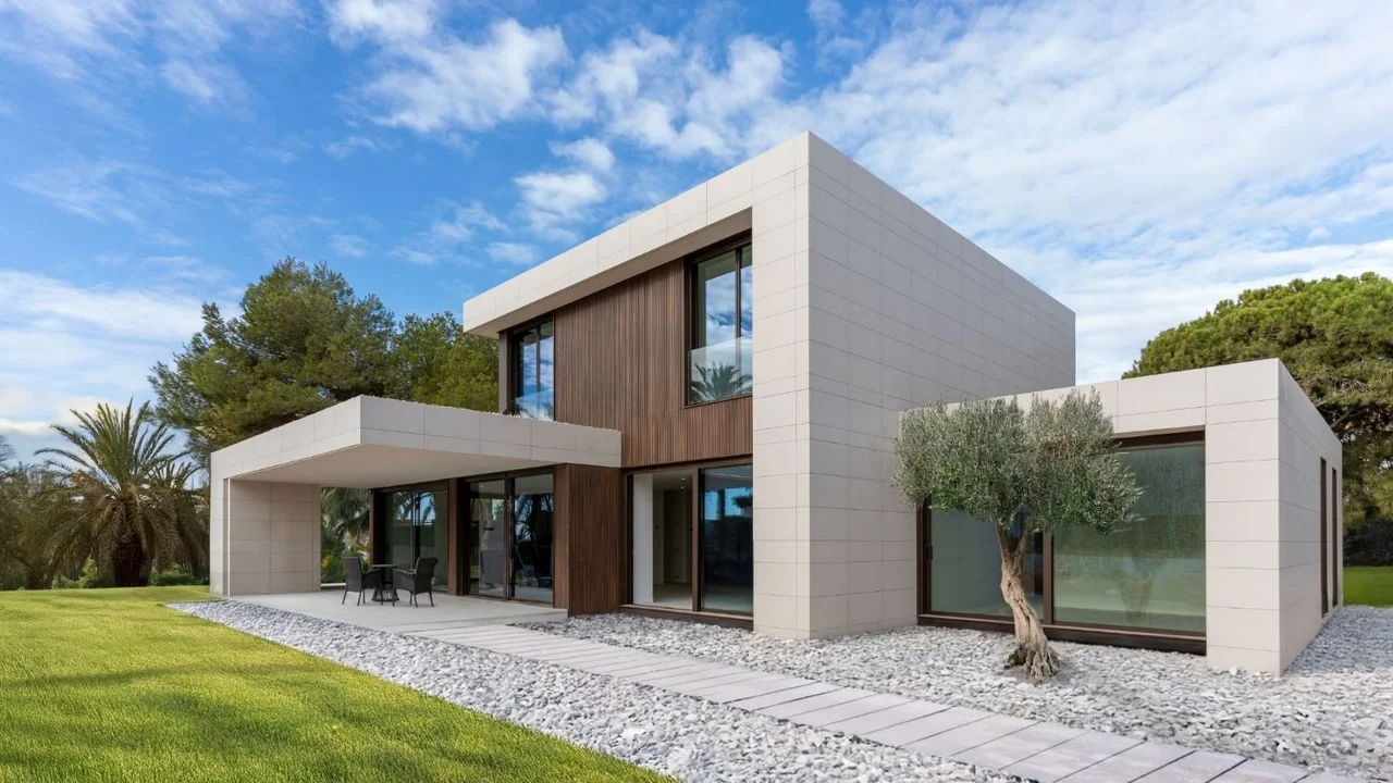 Casas modulares.