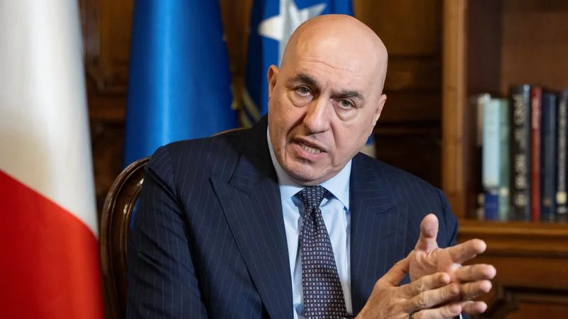 Un ministro italiano culpa a Rusia del fracaso de la tregua en Ucrania y critica a Israel