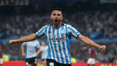 Doblete de Maravilla Martínez para Racing en la Copa Libertadores