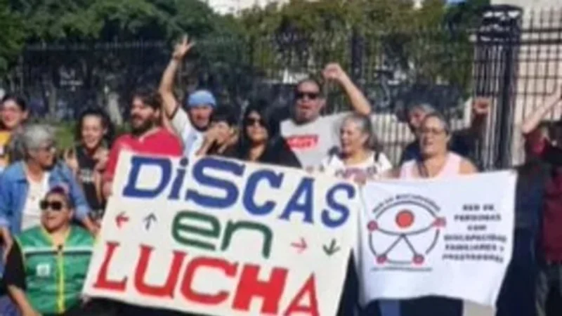 Por qué las personas con discapacidad protestan contra Milei