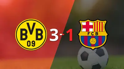 Barcelona cayó ante Borussia Dortmund, pero igual clasificó Barcelona cayó ante Borussia Dortmund, pero igual clasificó