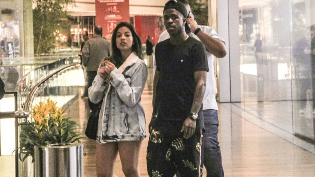 Vinicius Jr. y su novia