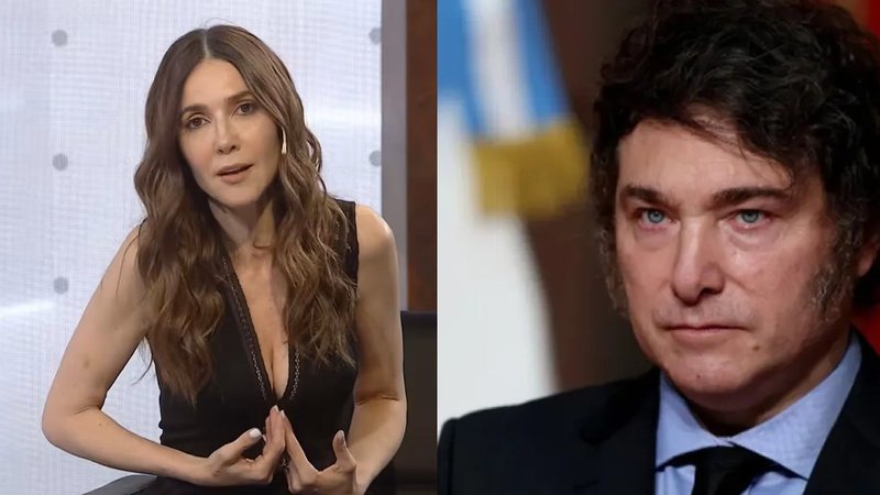 Cristina Pérez y Javier Milei