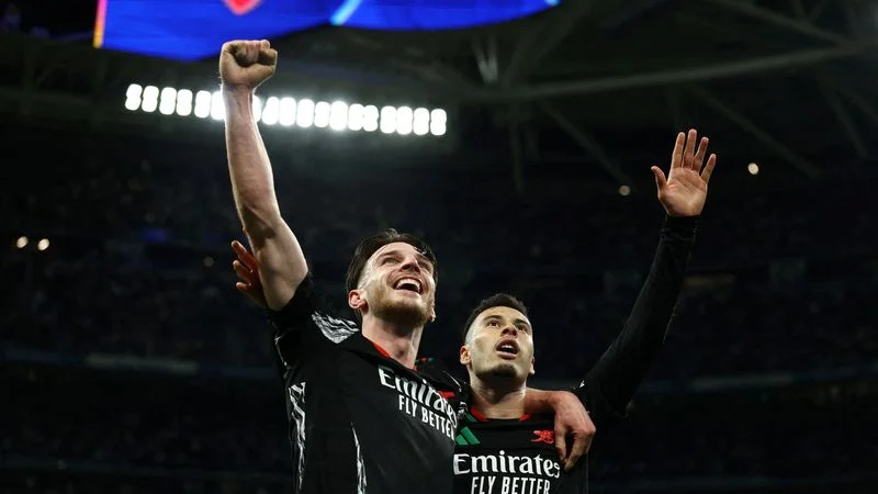 Arsenal vence 2-1 al Real Madrid y se mete en semifinales de Champions