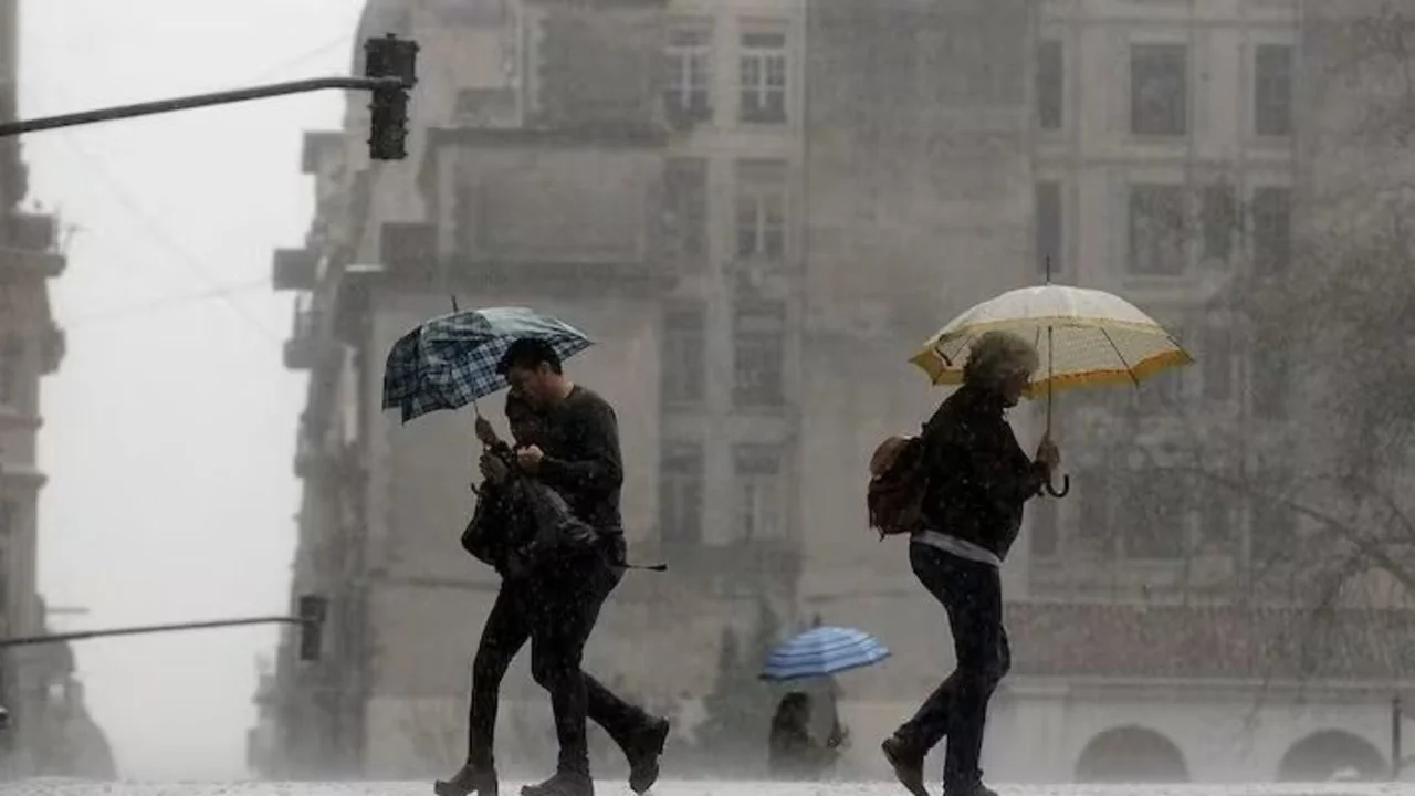 lluvias en Buenos Aires.