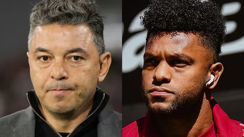 Marcelo Gallardo, Miguel Borja, River